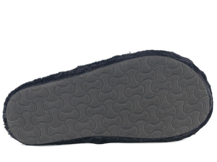 Motif Zenne 2025 Burnu Kapalı Fiyonk Ev Terliği Siyah - Beyaz - 3