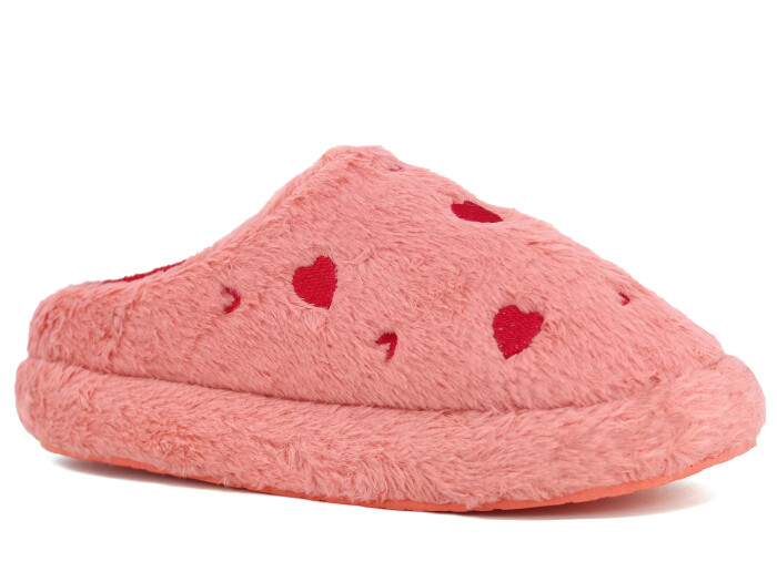 Motif Zenne 2025 Kapalı Kalpli Gondol Ev Terliği Pudra - Motif