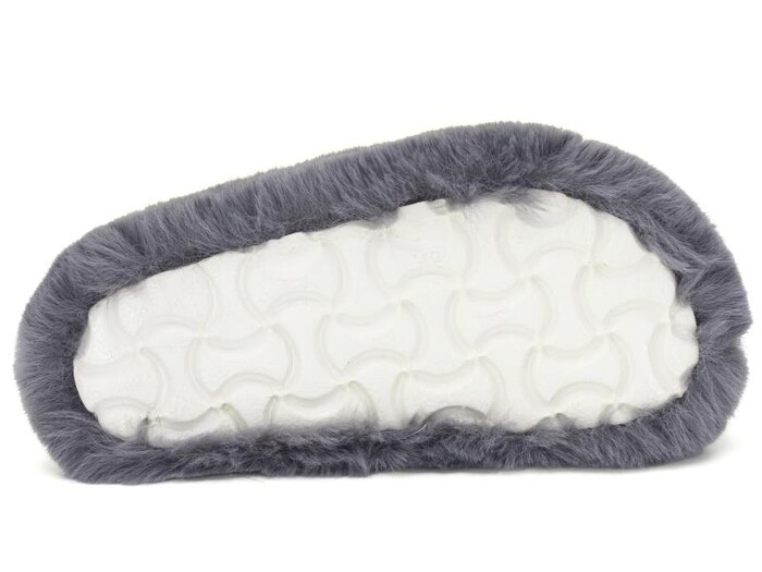 Motivo Zenne Peluşlu Açık Kışlık Ev Terliği Füme - 3