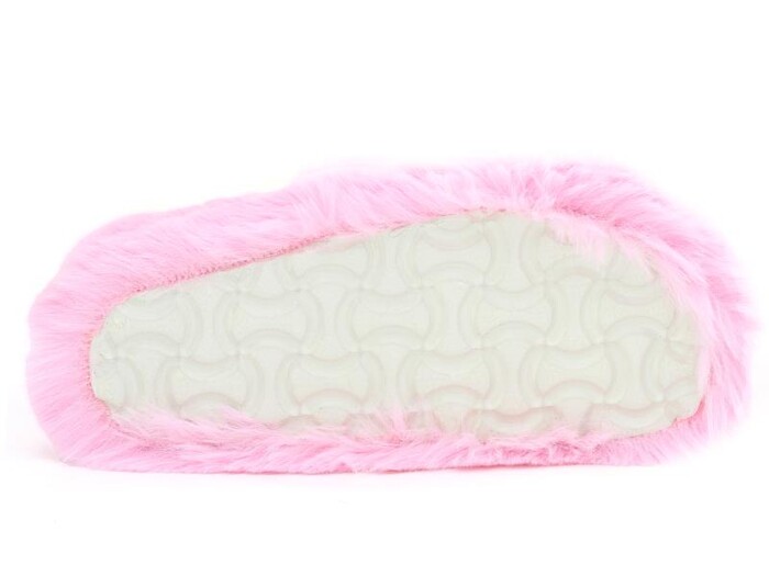 Motivo Zenne Peluşlu Açık Kışlık Ev Terliği Pembe - 3