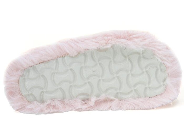 Motivo Zenne Peluşlu Açık Kışlık Ev Terliği Pudra - 3