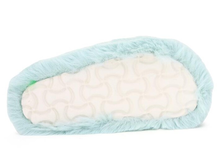 Motivo Zenne Peluşlu Açık Kışlık Ev Terliği Su Yeşili - 3