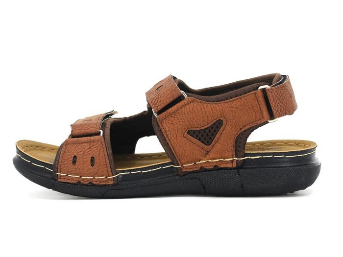 Mulex Garson 4201 Anoraklı Monta Sandalet Kahve - 3