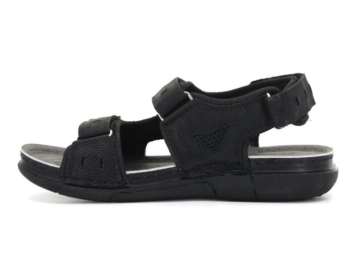 Mulex Garson 4201 Anoraklı Monta Sandalet Siyah - 3