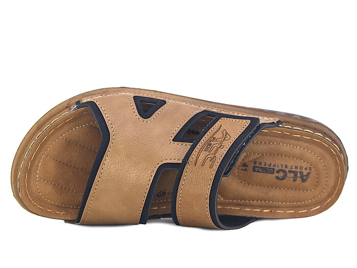 Mulex Merdane 50851 Monta Günlük Terlik Vizon - Mulex (1)