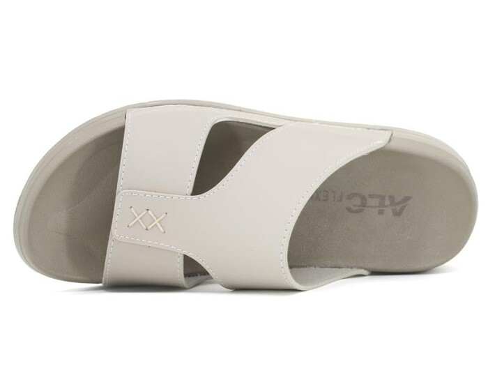 Mulex Merdane 51001 Monta Kutulu Günlük Terlik Bej - Mulex (1)