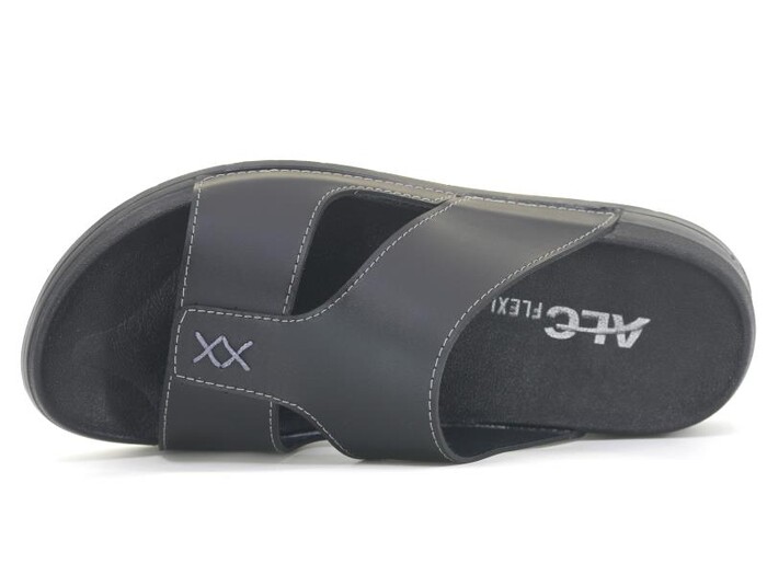 Mulex Merdane 51001 Monta Kutulu Günlük Terlik Siyah - Mulex (1)