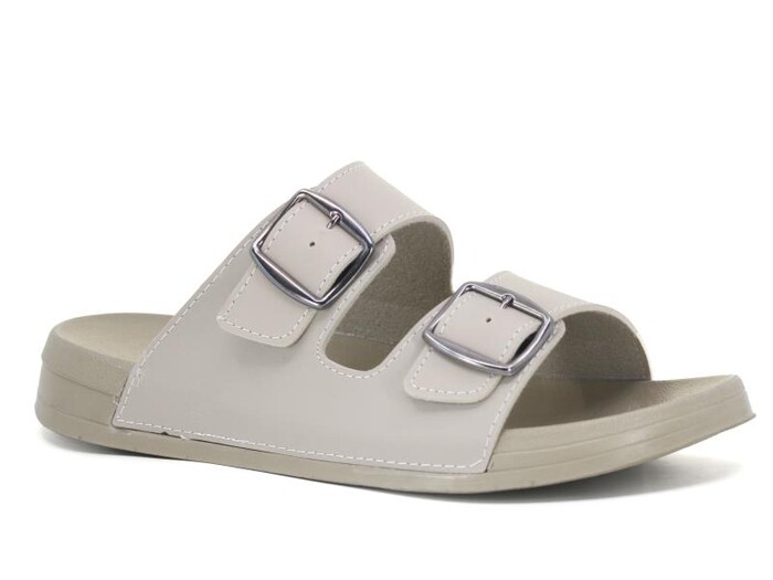 Mulex Merdane 51002 Monta Günlük Terlik Bej - Mulex