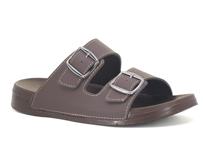 Mulex Merdane 51002 Monta Günlük Terlik Kahve - 1