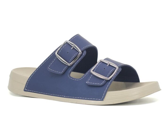 Mulex Merdane 51002 Monta Günlük Terlik Lacivert - 1