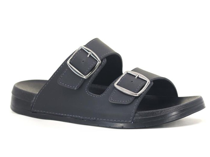 Mulex Merdane 51002 Monta Günlük Terlik Siyah - Mulex