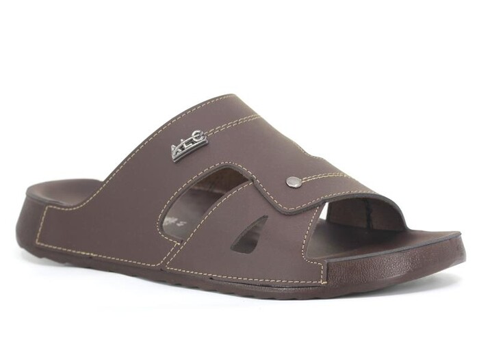 Mulex Merdane 51052 Monta Kutulu Günlük Terlik Kahve - Mulex