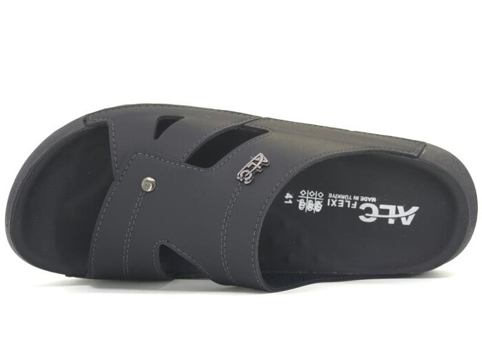 Mulex Merdane 51052 Monta Kutulu Günlük Terlik Siyah - Mulex (1)