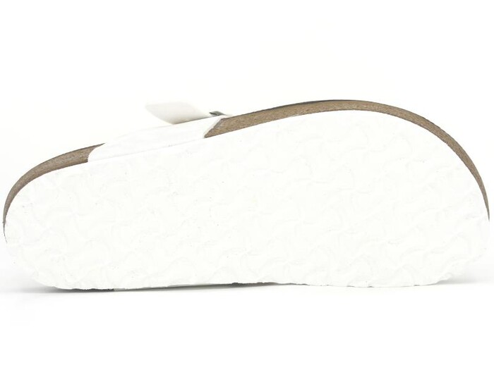 Mulex Merdane 5151 Birken Kutulu Parmak Arası Terlik Beyaz - 3