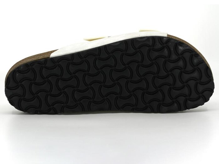 Mulex Merdane 5152 Birken Çift Toka Evalı Monta Günlük Terlik Beyaz - 3