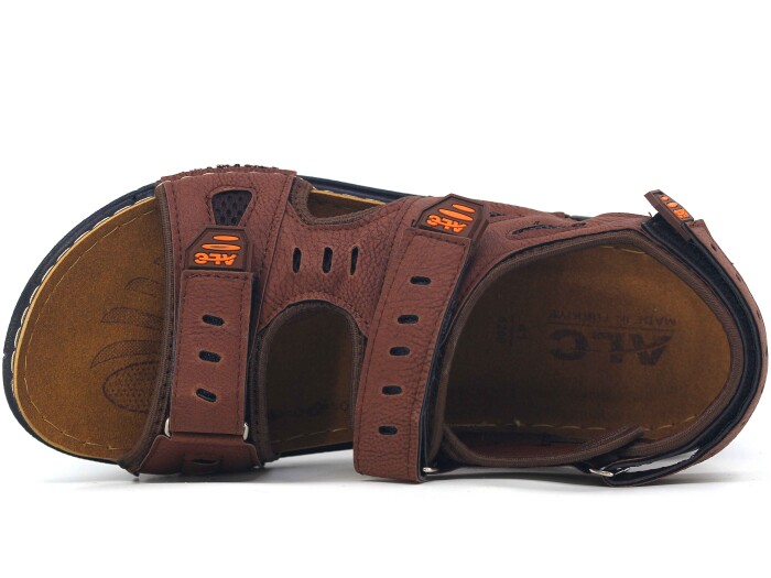 Mulex Merdane 5201 Monta Anoraklı Sandalet Kahve - 2