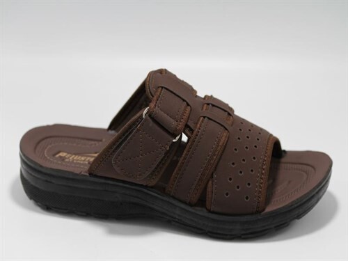 Mulex Merdane Tank Taban Cırtlı-5002 Günlük Terlik Kahve - Mulex