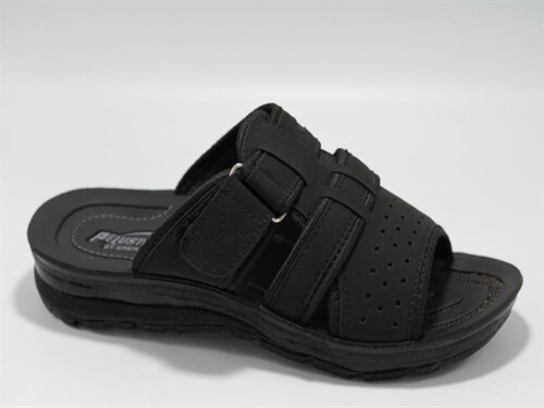 Mulex Merdane Tank Taban Cırtlı-5002 Günlük Terlik Siyah - Mulex