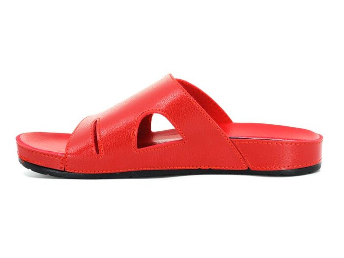 Mulex Zenne 10652 Monta Yan Lastikli Ekstra Kutulu Günlük Terlik Kırmızı - 2