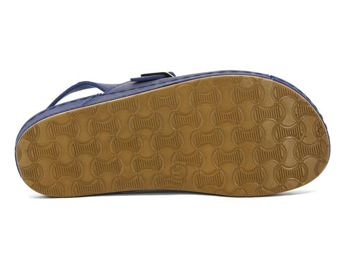 Mulex Zenne 10653 Monta Kutulu Sandalet Lacivert - 4