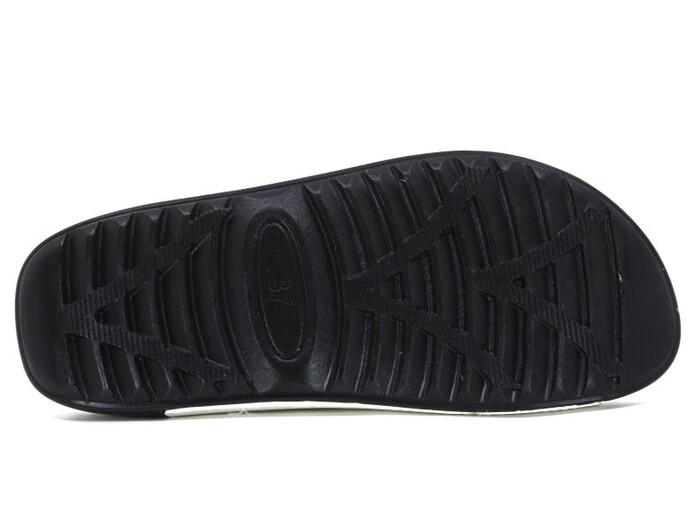 Mulex Zenne 10702 Soft Spor Taban Çapraz Kutulu Günlük Terlik Beyaz - 3