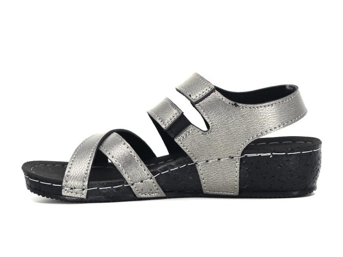 Mulex Zenne 10901 Monta Sandalet Platin - Mulex (1)