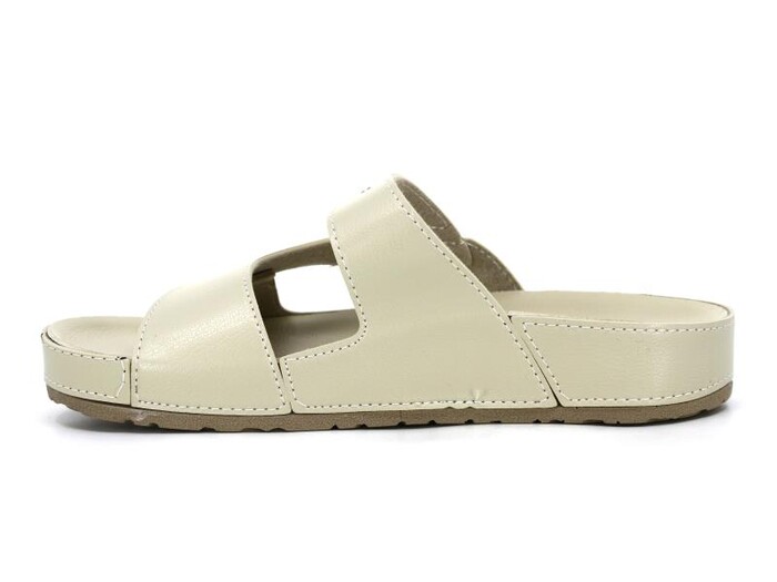 Mulex Zenne 10952 Monta Kutulu Günlük Terlik Bej - Mulex (1)