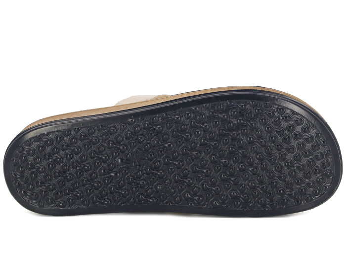 Mulex Zenne 1107 Enj. Kutulu Günlük Terlik Bej - 3