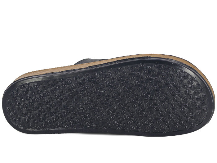 Mulex Zenne 1107 Enj. Kutulu Günlük Terlik Siyah - 3