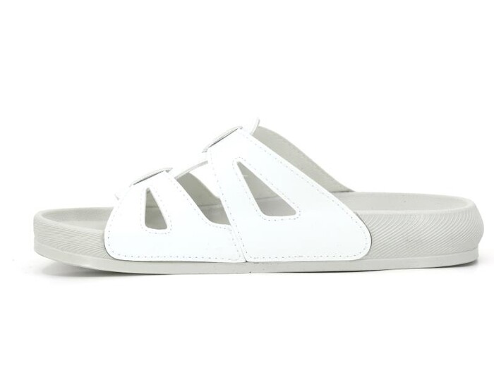 Mulex Zenne 11201 Geçmeli Monta Kutulu Günlük Terlik Beyaz - 3