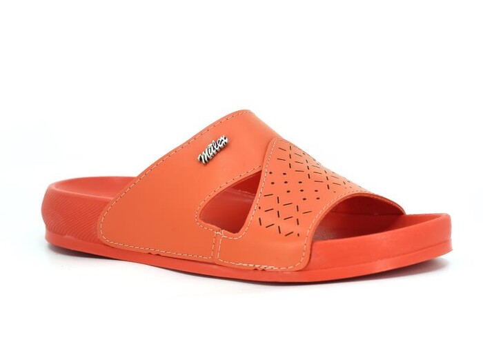 Mulex Zenne 11203 Monta Kutulu Günlük Terlik Nar Çiçeği - Mulex