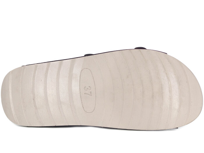 Mulex Zenne 11352 Çift Toka Monta Kutulu Günlük Terlik Bordo - 3