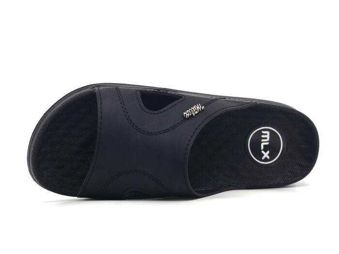 Mulex Zenne 11652 Kutulu Günlük Terlik Siyah - Mulex (1)