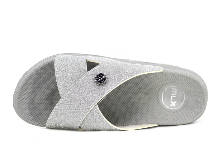 Mulex Zenne 11653-S Günlük Terlik Gümüş - Mulex (1)