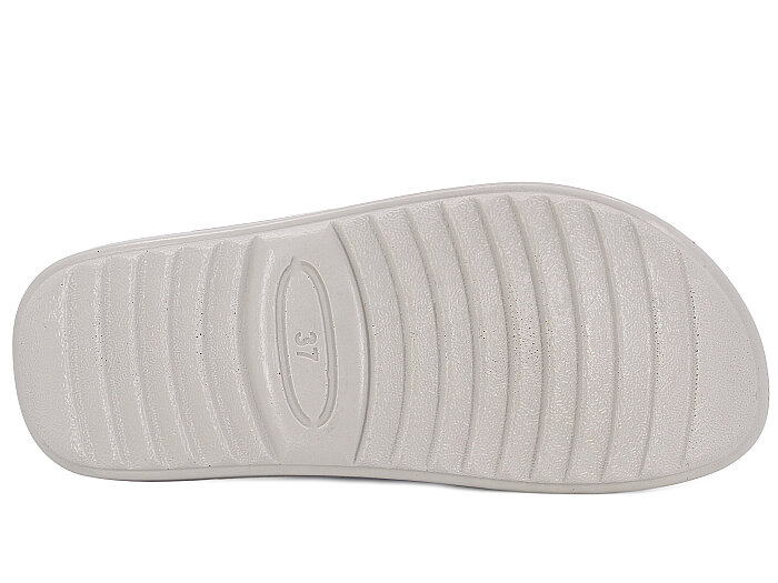 Sue Zenne 1354-Simli Çapraz Kutulu Enj. Günlük Terlik Füme - 3