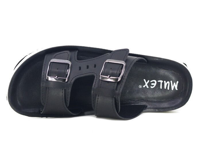 Mulex Zenne 1501 Kutulu Günlük Terlik Siyah - Mulex (1)