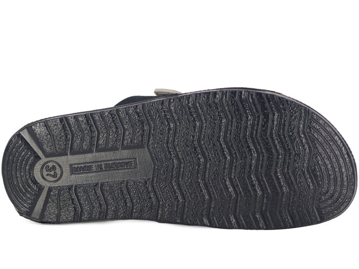 Mulex Zenne 1503 Çift Toka Enj. Simli Günlük Terlik Bakır - 3