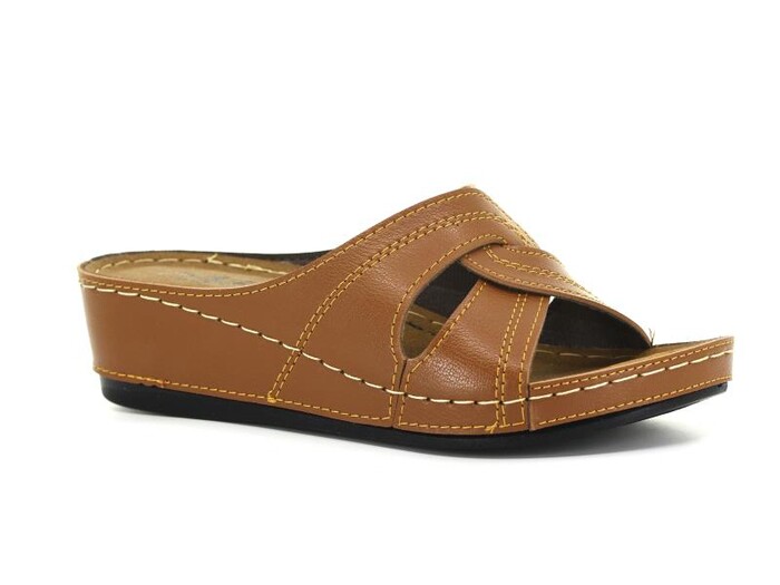 Mulex Zenne 1854 Geçme Çapraz Günlük Terlik Taba - Mulex