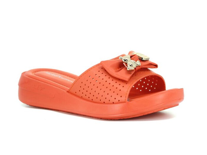 Mulex Zenne 1904 Fiyonklu Monta Kutulu Günlük Terlik Nar Çiçeği - Mulex