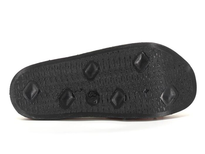 Mulex Zenne 2251 Yumuşak Taban Tek Toka Kutulu Günlük Terlik Kırmızı Rugan - 6