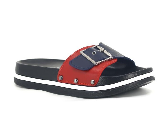 Mulex Zenne 2251 Yumuşak Taban Tek Toka Kutulu Günlük Terlik Tommy