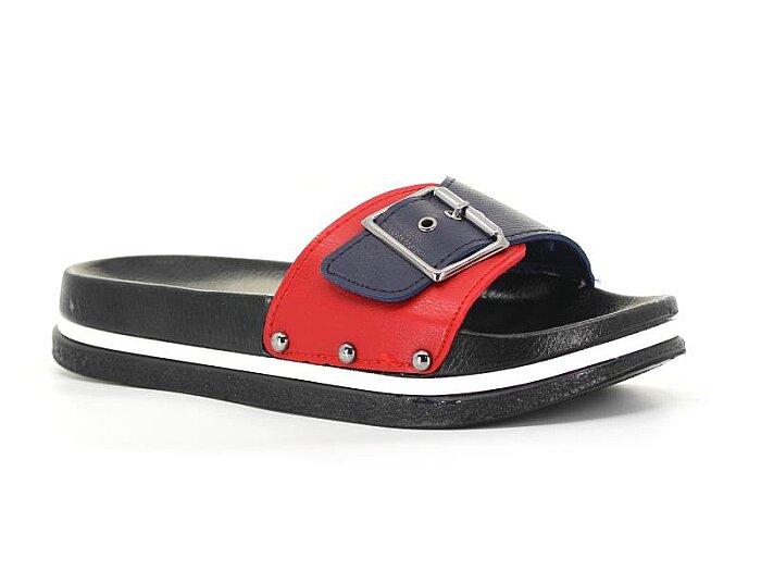 Mulex Zenne 2251 Yumuşak Taban Tek Toka Kutulu Günlük Terlik Tommy - 1