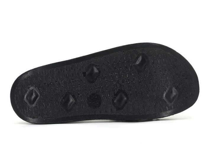 Mulex Zenne 2253 Soft Taban Büyük Tokalı Kutulu Günlük Terlik Siyah - 6