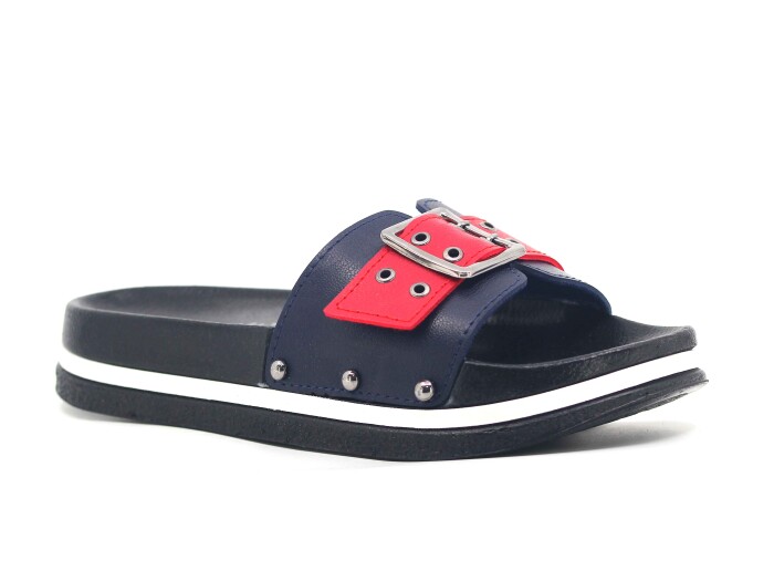 Mulex Zenne 2253 Soft Taban Büyük Tokalı Kutulu Günlük Terlik Tommy - 1