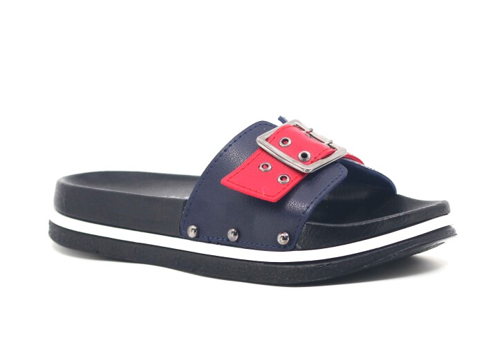 Mulex Zenne 2253 Soft Taban Büyük Tokalı Kutulu Günlük Terlik Tommy - 1