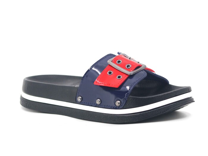 Mulex Zenne 2253 Soft Taban Büyük Tokalı Kutulu Günlük Terlik Tommy Rugan - 1
