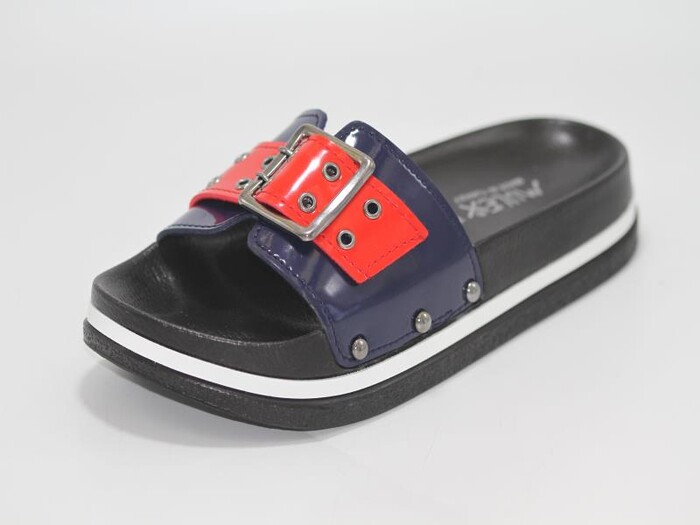 Mulex Zenne 2253 Soft Taban Büyük Tokalı Poşetli Günlük Terlik Tommy Rugan