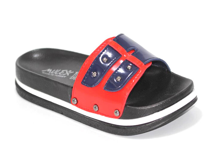 Mulex Zenne 2254 Poşetli Soft Troplu Günlük Terlik Tommy Rugan - Mulex