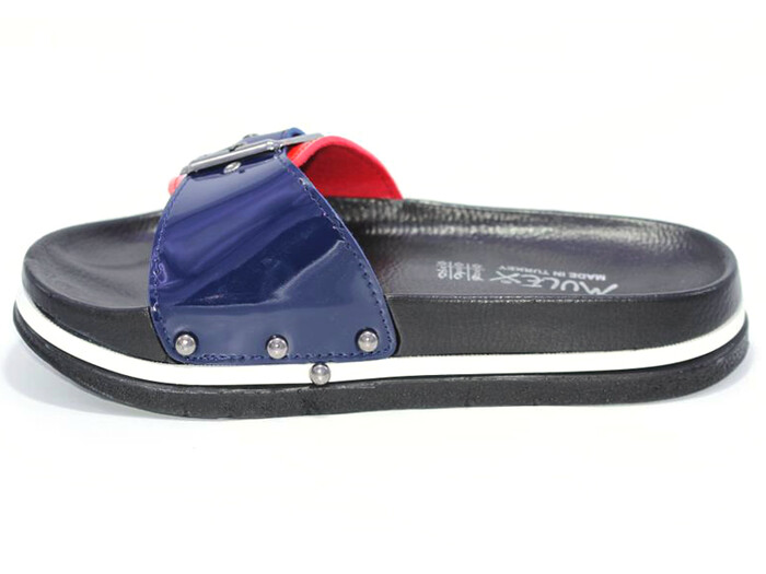 Mulex Zenne 2254 Poşetli Soft Troplu Günlük Terlik Tommy Rugan - Mulex (1)