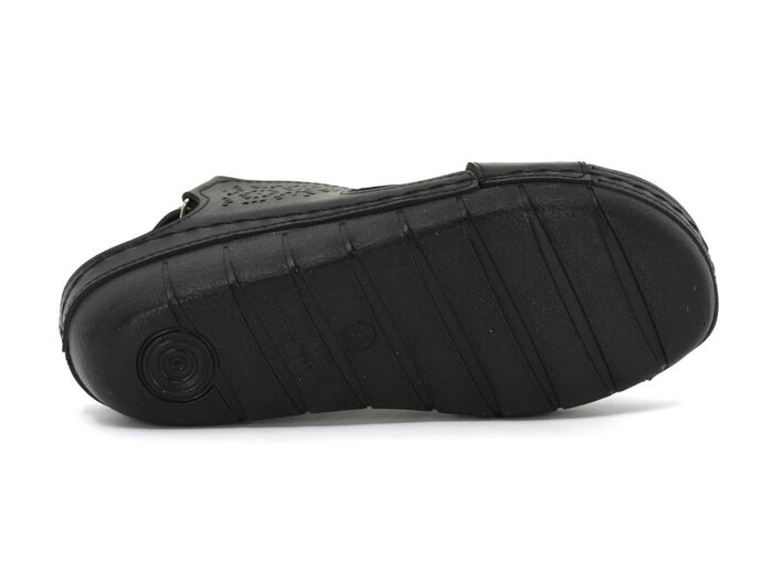 Mulex Zenne 2360 Lazerli Sandalet Siyah